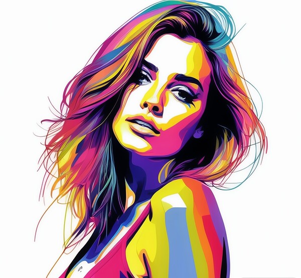 WPAP Pop Art Portrait Print