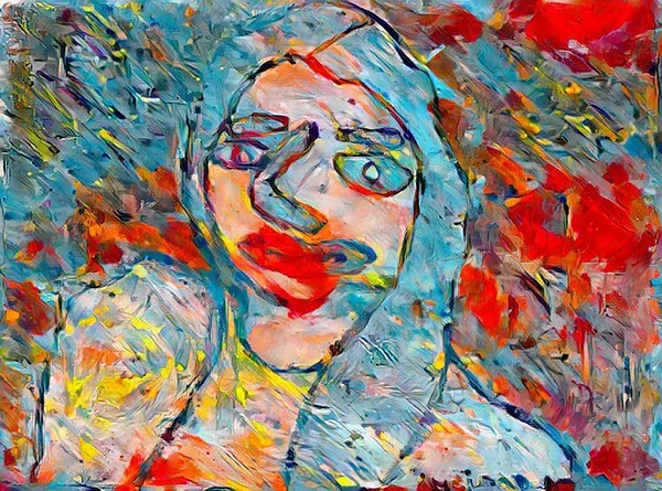 Expressive Chaos Print