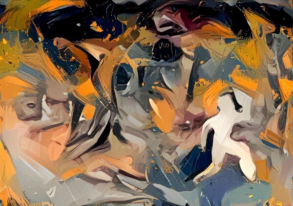 running of storms Print