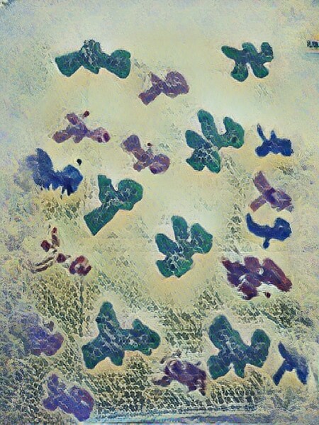 cluster of men Print