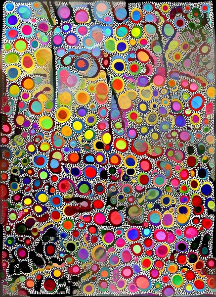 circle portrait Print