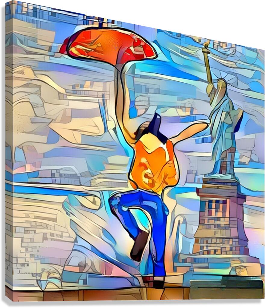 Reaching for Freedom Canvas Print