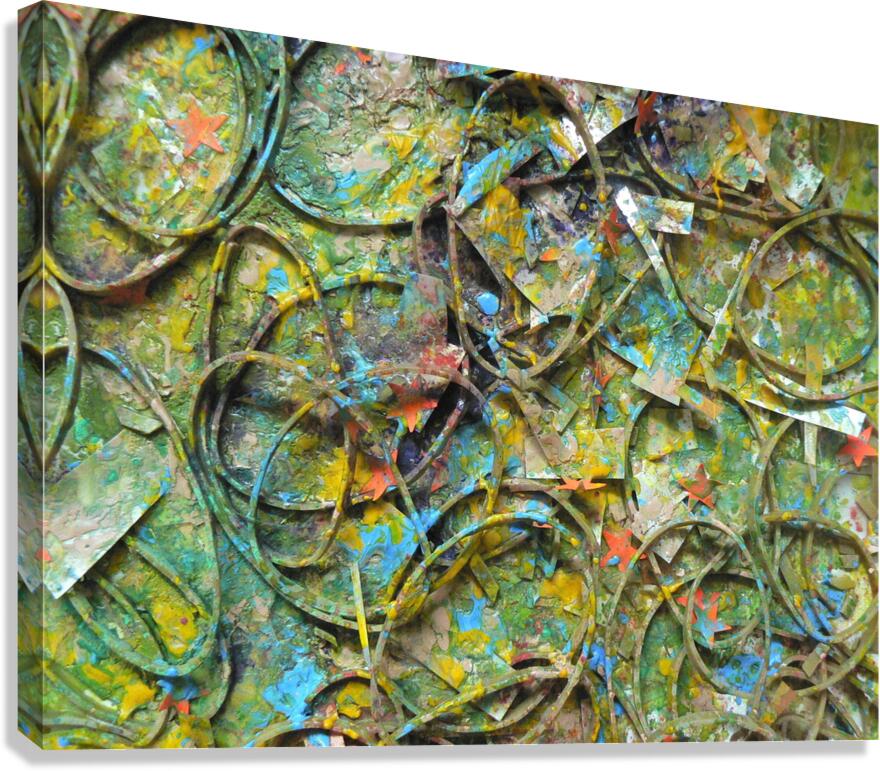 Organic Strands Canvas Print