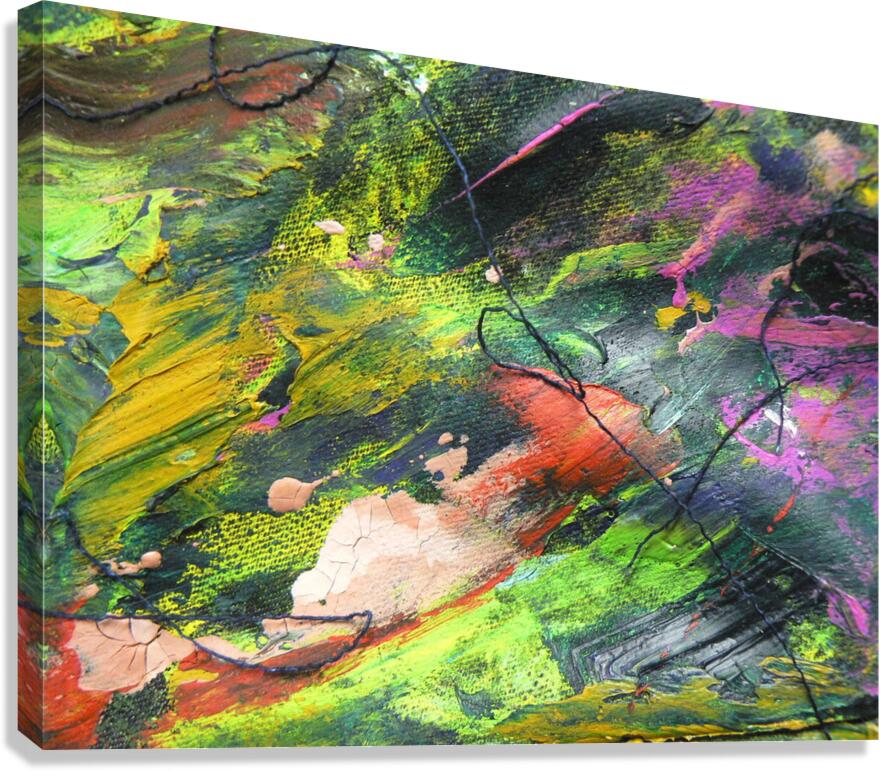 Electric Chaos Canvas Print