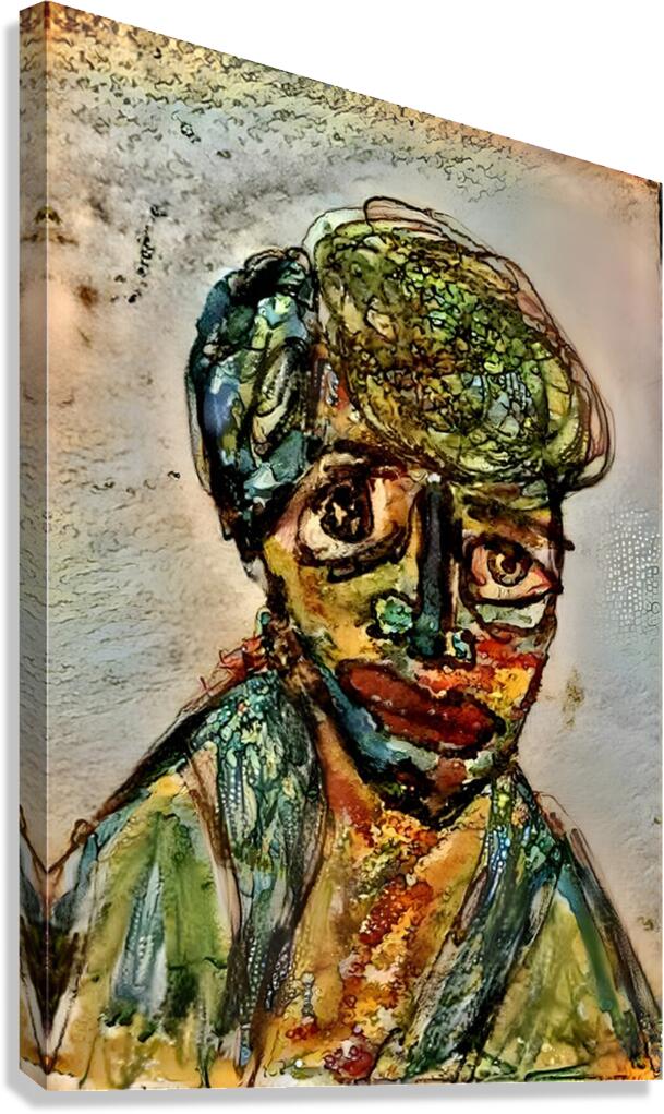 the portrait Canvas Print