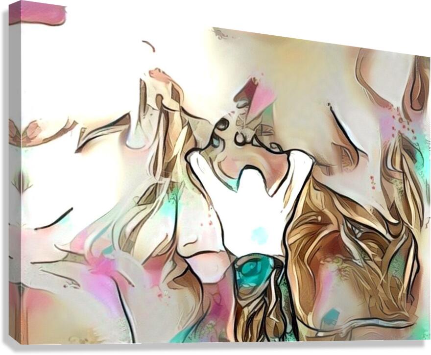 shackle broken Canvas Print
