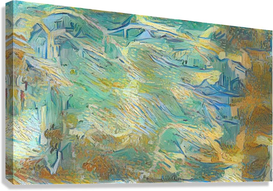 olive about Canvas Print