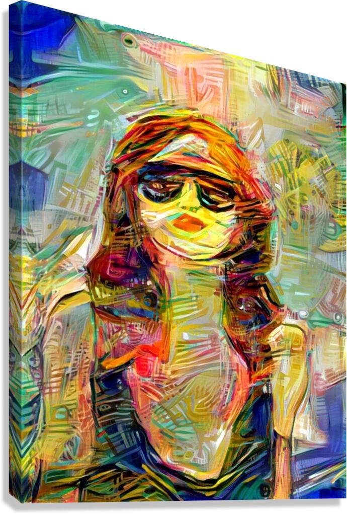 Vibrant Shadows. Canvas Print