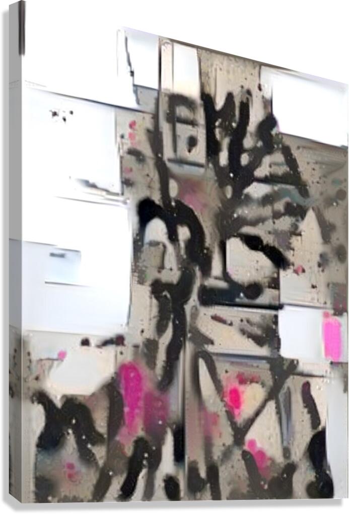 Urban Glyph Canvas Print