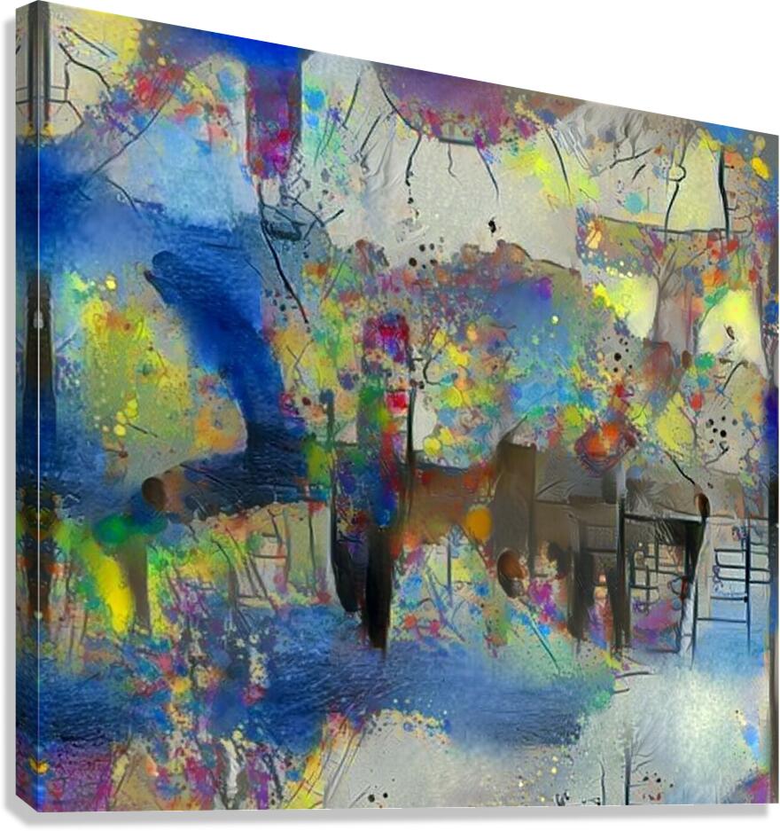 Surreal Skyline Canvas Print