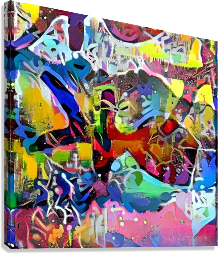 Chromatic Cacophony Canvas Print