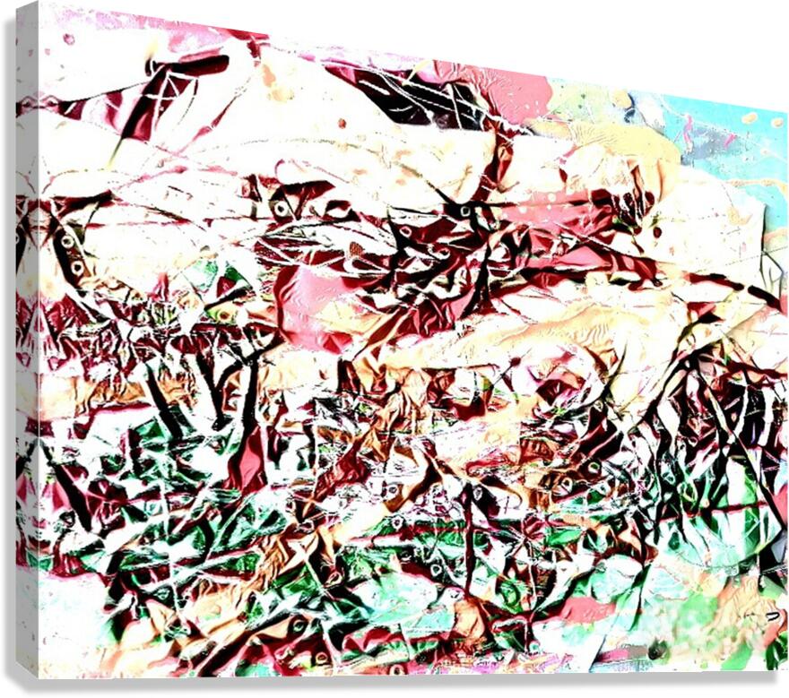 Torn Pieces  Canvas Print