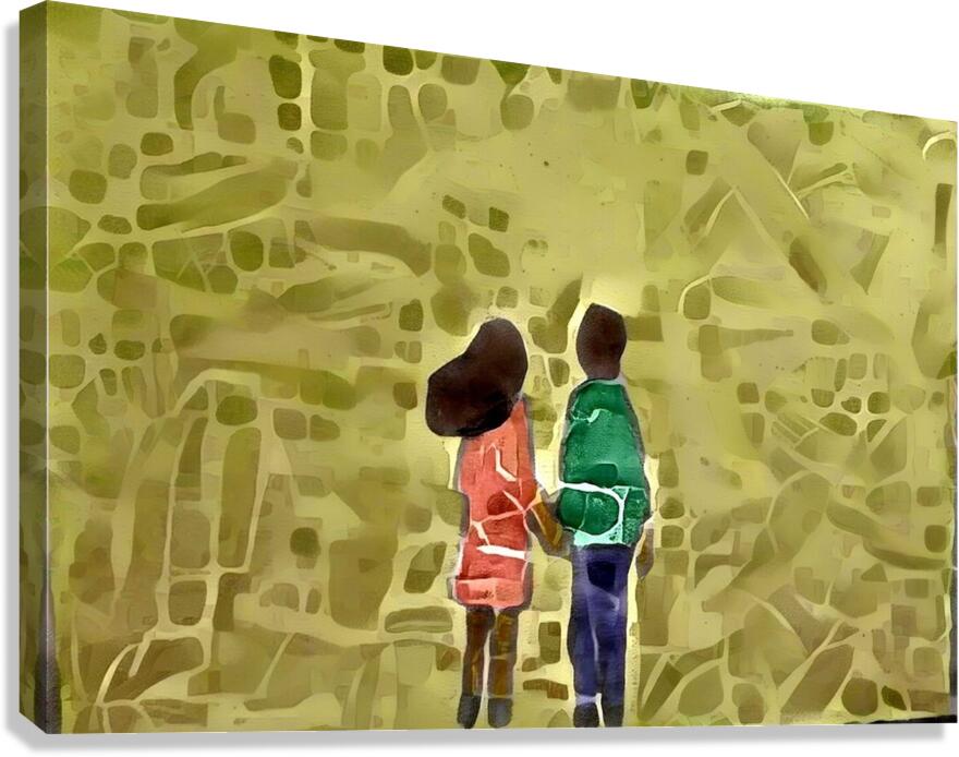 time zone 1 30 Canvas Print