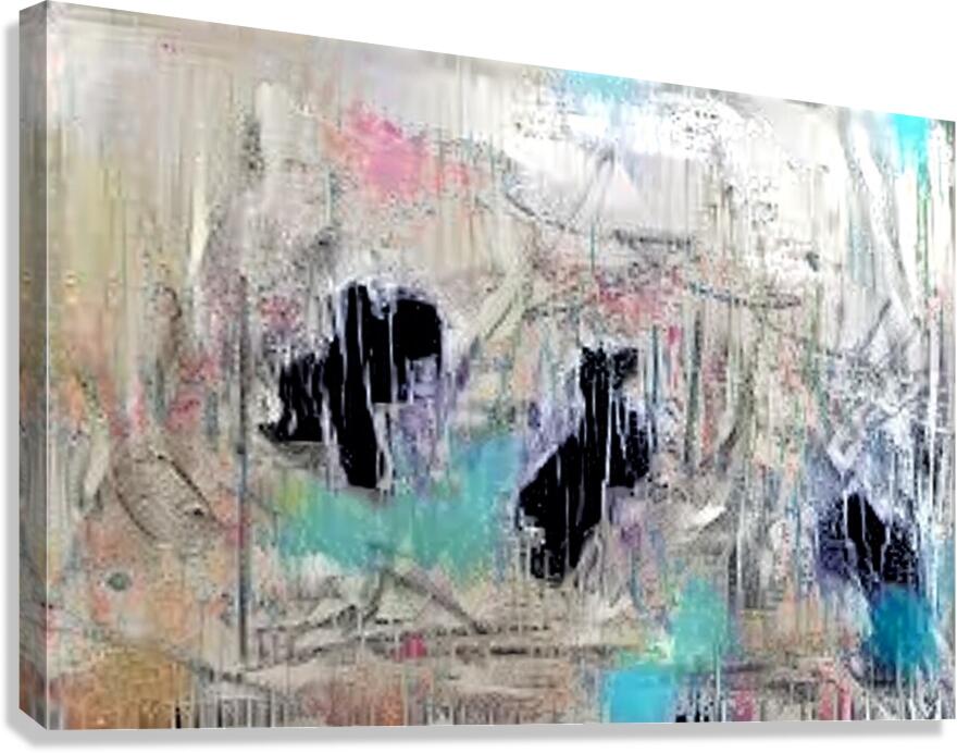 City Drizzle Canvas Print