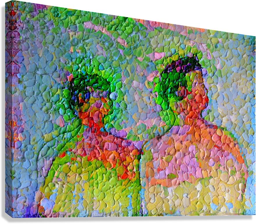 living up Canvas Print