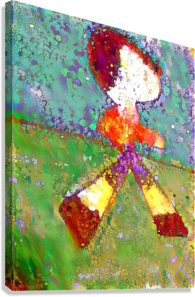 the walk Canvas Print