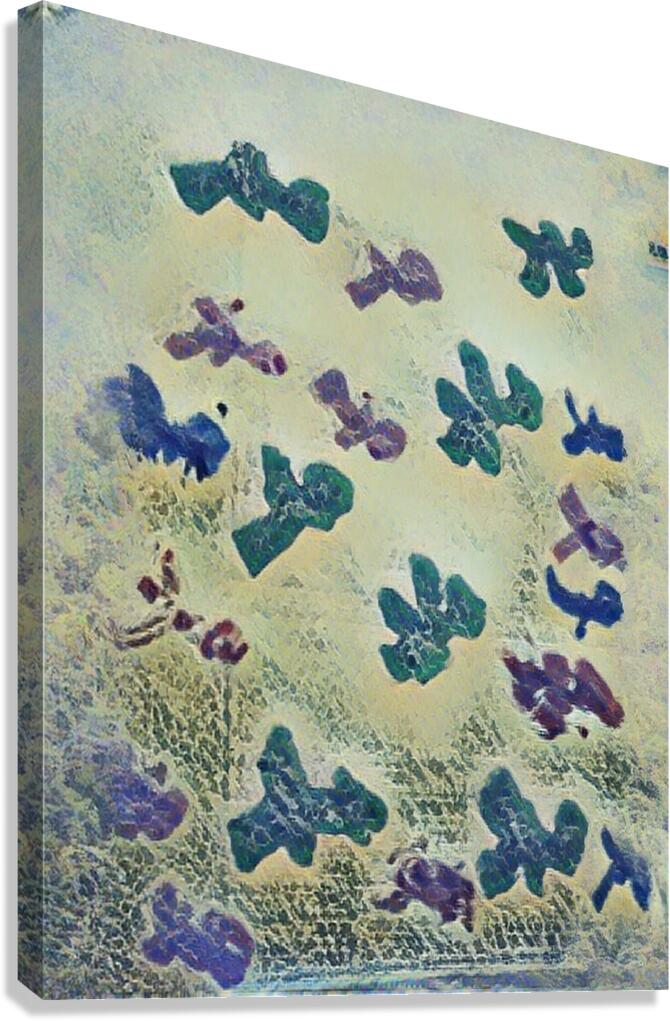 cluster of men Canvas Print