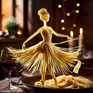 The Pasta Dancer Has Taken Shape