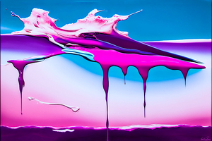Pink Waterfalls