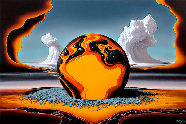 Fire and Brimstone Print