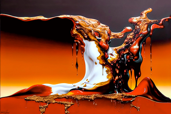 Liquid Yooperlite Print
