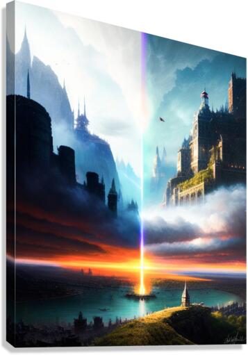 The End Canvas Print