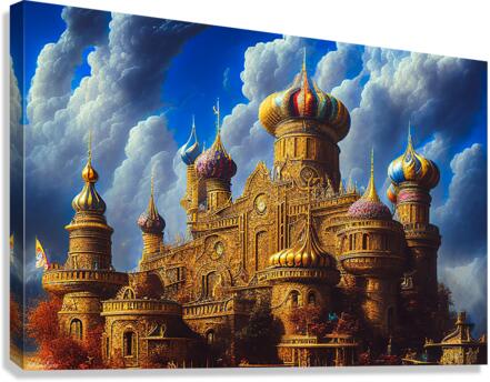 Castle Walls Canvas Print