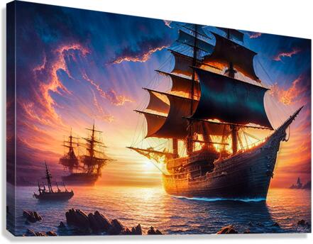 Conquistador Canvas Print