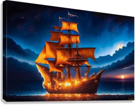 Theseus Canvas Print