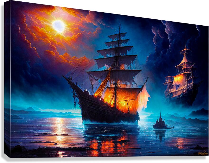 Time Loop Canvas Print