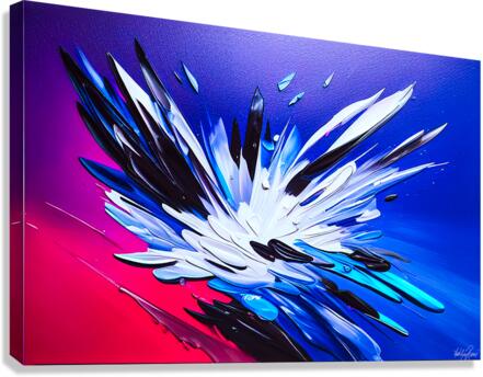 Firework Canvas Print
