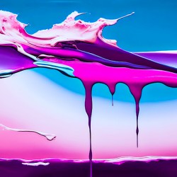 Pink Waterfalls