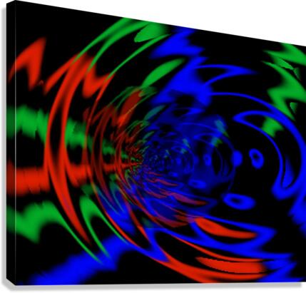 Racing Duality Canvas Print