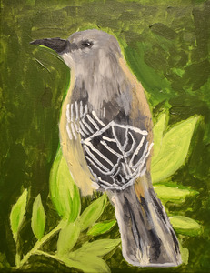 Mockingbird Sitting on a Tree. Allen E