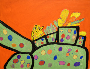 Polka Dotted Prickly Pear. Emily D