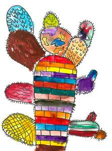 Rainbow Cactus. Michele R