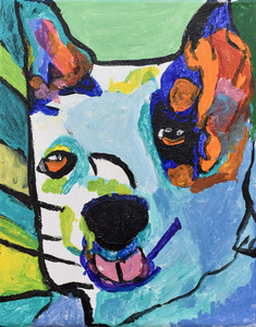 Sunset Dog. Lauren W