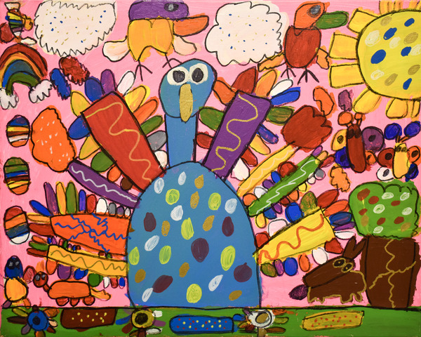 Billy the Peacock. Emily D  Print