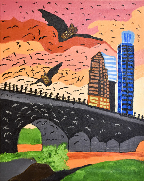 Congress Bridge. Annie F Print