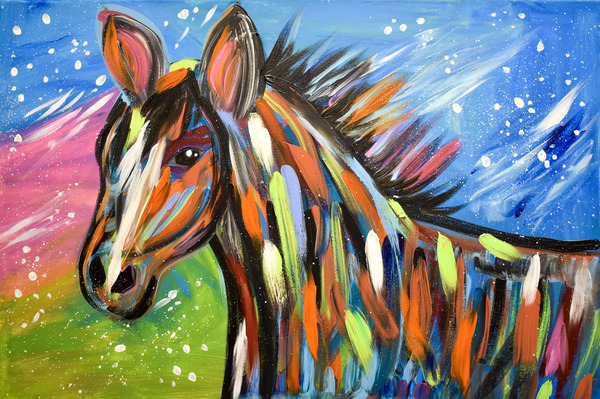 Crazy Horse. Annie F Print