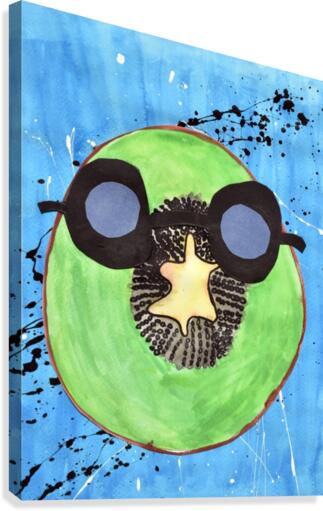 Kiwi Man. Michael D Canvas Print