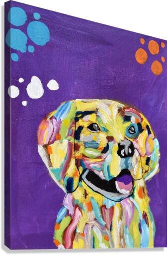 Autism Dog. Ariana R Canvas Print
