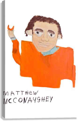 Matthew McConaughey  Rick F Canvas Print