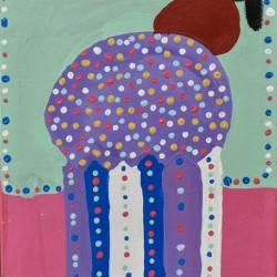 Cotton Candy Cupcake. Ali H