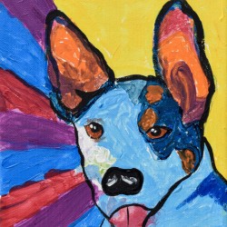 Pop Art Terrier. Brenda N