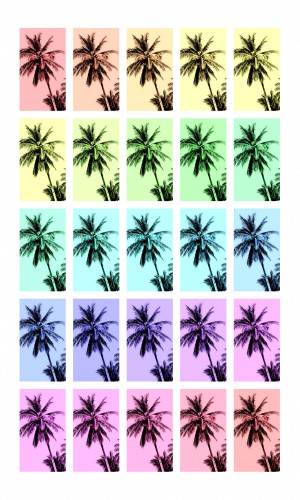 Palm Tree Collage 4