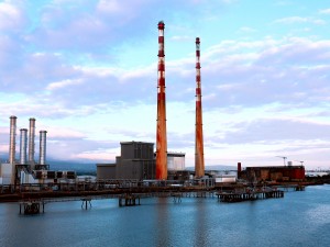 Dublins Poolbeg Chimneys
