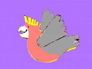 Happy Galah - Purple