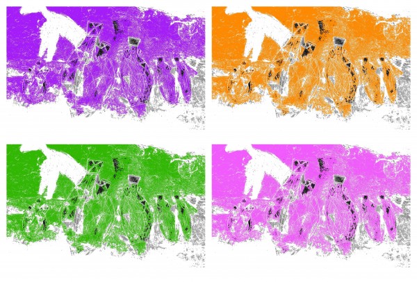Pop Art - Rock Art 1 by Lexa Harpell
