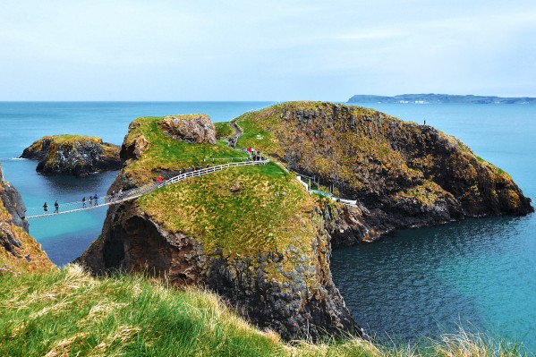 Carrick-a-Rede Rope Bridge Northern Ireland by Lexa Harpell